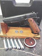 Der Klassiker! Used Look Colt Government 1911 A1 * Vollmetall * CO² mit Starterset