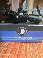Discoveryopt HD 2-12X24 SFIR FFP beleuchtetes Zielfernrohr 215 mm LPVO mit Montage