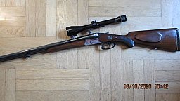 I. Meffert Drilling, Kal. 8x57JR, 16/70