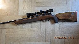 Walther Match Einzellader Büchse, Kal. .22lr