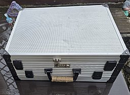 Pistolenkoffer ,Alukoffer, doppelseitig