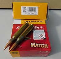 .338Lapua Mag./300grs. HPBT S&B Match 10 Stk. Angebot !!# SSZ Berka