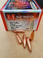 .308/178grs Hornady ELD Match No. 30713 Geschosse 100 Stk. # SSZ Berka