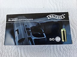 Walther Knallpatronen im Cal. 9mm PAK 50 Stück