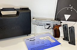 SIG SAUER P226 Sport (P226 S) 9mm Luger – Eckernförde | 3 Magazine, Anschussbild & Koffer