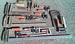 Werkzeug Konvolut Schraubzwingen