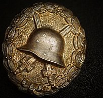 WK1 Eisernes Kreuz, Schmuckstück mit Schraubscheibe, Silber, Eisenstück