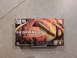 .308 WIN Federal Fusion 150 grs. 200 + 22 Schuss