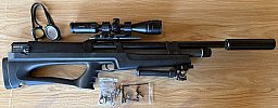 Huben K1 Bullpup 5,5mm Hawke-ZF Zweibein