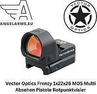 Vector Optics Frenzy 1x22x26 MOS Multi Absehen Pistole Rotpunktvisier www.angelarms.eu