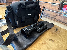 Nachtsichttechnik Jahnke DJ8 NSV 1x48 Nachtsichtgerät Photonis Bildröhre, IR-Strahler, 62 mm Adapter