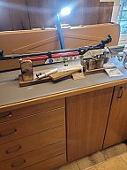 Anschütz Lufgtgewehr AIR 2002 Alu Auflage Koffer