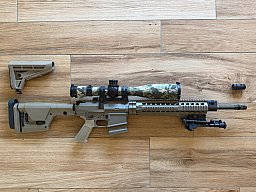 OA 10 DMR-E – .308 Winchester – 18" – Dark Earth Brown