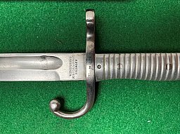 Argentinisches Bajonett 1891 mit Metallgriffschalen