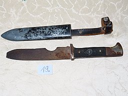Fahrtenmesser Jugend Hersteller Konejung AG Solingen N19