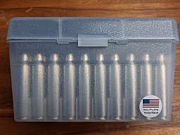 50 Hülsen 375 CheyTac Peterson Nickel Plated neu unbenutzt OVP