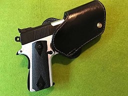 PWL MASSIVES WETTKAMPFHOLSTER COLT 1911 BAUÄHNLICHE SCHLANKE GROßPISTOLEN