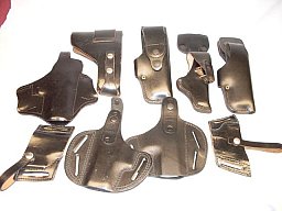 Konvolut Holster und Pistolentaschen