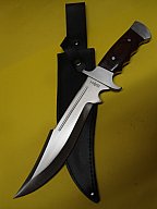 Bowiemesser Jagdmesser Fahrtenmesser Gürtelmesser Rambo R2 - B-Ware