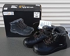 Jagd Forst Winter Arbeitsschuhe Gr. 44 schwarz