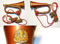 Signalhorn mit Portepeé, Südeuropa