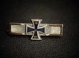 WK1 Spange 1914 zum EK1 von 1870, Silberstück !, Godet