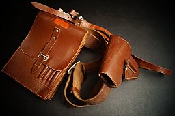 NVA Koppel m. Pistolentasche u. Magazin, Kartenasche u. Brustriemen, alt