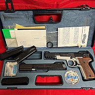 Walther P88 Champion + Wechselsystem - 9mm Luger/.22lr - Halbautomatische Pistole | Magazin+Koffer