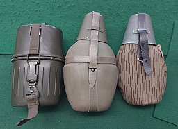 3er Set DDR/NVA/Bund Trinkflaschen