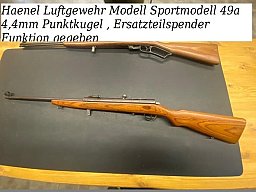 Haenel Suhler Luftgewehr Sportmodell 49a