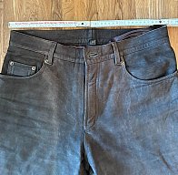 Five Pocket Lederjeans