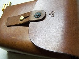 Munitionstasche Leder Schweden