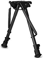 HAWKE Fixed Bipod (starres Zweibein) höhenverstellbar | 9-13'' Zoll 23-33cm Alu an Riemenbügel befes