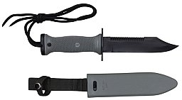 NEU US Navy Kampfmesser MK3 m. Plastikscheide (Nachbau) Oliv