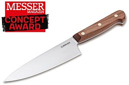 1x BÖKER Kochmesser CHEFMESSER KLEIN Cottage-Craft 16cm Klinge C75 Stahl | Pflaumenhoz Griff #130496