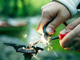 1 x Light my Fire Swedish FireSteel Schwedischer Feuerstahl Feuerstarter Magnesium bis 3000° (3000x)