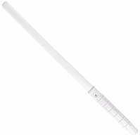 HPE 62 cm klassischer flexibler Gummi Schlagstock - Weiß - Abwehrstock