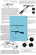 Nachdruck DDR Bedienungsanleitung Maschinenpistole 41 (PPSH 41)