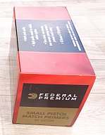 Zünder von Federal Small Pistol Gold Match # GM100M