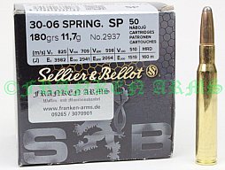 Sellier&Bellot .30-06 Spr. SP 180gr. 11,7g 50 Stück 155483