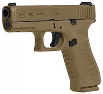 Glock 19X im Kaliber 9mm Luger in Coyote Braun / Sandfarben