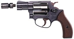Weihrauch Schreckschussrevolver Arminius HW 37 brüniert mit Holzgriffschalen Kaliber 9 mm RK