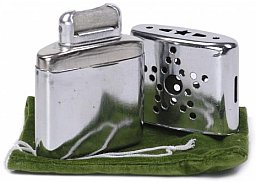 Taschenwärmer Benzin + GRATIS 125ml Zippo Feuerzeugbenzin – Handwärmer Taschenofen
