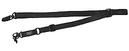 Gewehrriemen Schwarz Nylon m. Karabiner und Clipverschluss - Gewehrgurt Waffenriemen