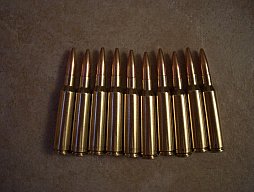 Dekomunition 6,5x55SW , 10 Stück, Messinghülse