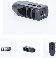 Sniper style Mündungsbremse / Muzzle brake Compensator (.223 / 5.56 NATO) 1/2"x28 TPI