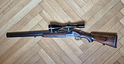 Merkel Bockbüchsflinte 16/70; 7x65R