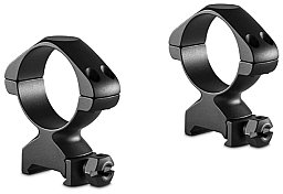HAWKE Steel Mount | Stahl Weaver Picatinny PräzisionsRingmontage 34mm Bauhöhe MEDIUM = 17mm Mittel