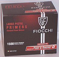 1'500St. FIOCCHI Boxer-Zündhütchen - LARGE PISTOL -