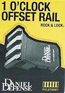 DANIEL DEFENSE 1 O'CLOCK Offset Rail > Seitliche Montage für Rotpunktvisier Nahbereich IPSC Picatinn